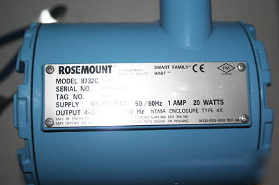 Rosemount magnetic flow tube and transmitter