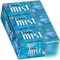 Orbit mist peppermint spray - 12/14CT packs fresh gum
