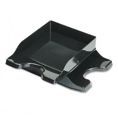 Docutray multi-directional two-tier polystyrene black