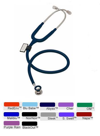 Mdf deluxe infant and neonatal stethoscope, color