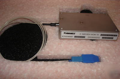 New avanex dwdm transmitter high power w/ test data