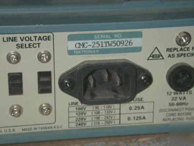 Tektronix CMC251 1.3GHZ frequency counter a