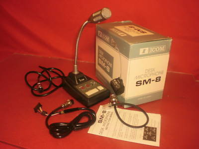 Icom sm-8 desk microphone