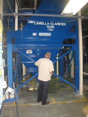 Lamella clarifier gravity settler 1135-55 113555 250 gp
