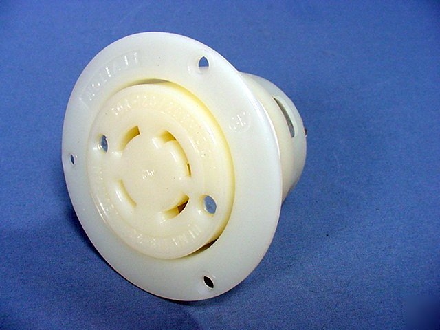 Leviton L18-30 locking flanged outlet 30A 120/208V 3Ã¸y