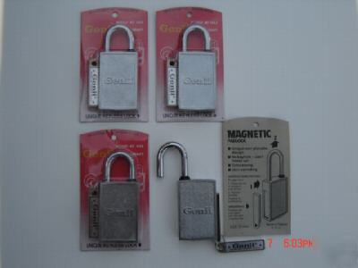 Magnetic padlocks- package of four (4)