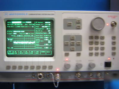 Motorola R2600CHS communications system analyzer R2600C