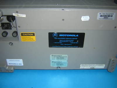 Motorola R2600CHS communications system analyzer R2600C