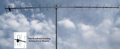 477 mhz uhf cb yagi 19 elements 17.65 dbi high gain