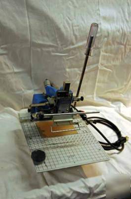 Howard model 45 hot-foil â€œpersonalizerâ€/ imprinter 
