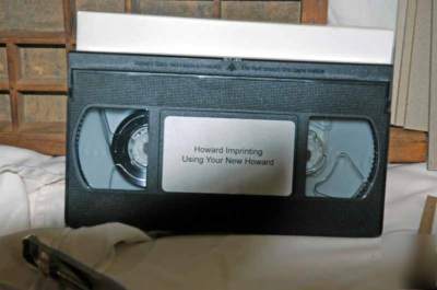 Howard model 45 hot-foil â€œpersonalizerâ€/ imprinter 