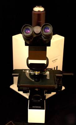 Olympus BX50 microscope darkfield phase complete packag