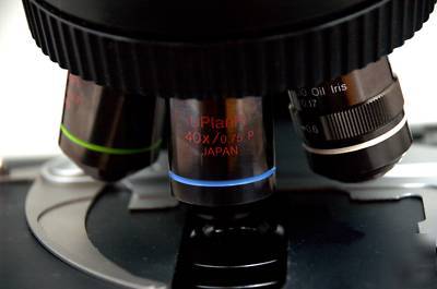 Olympus BX50 microscope darkfield phase complete packag
