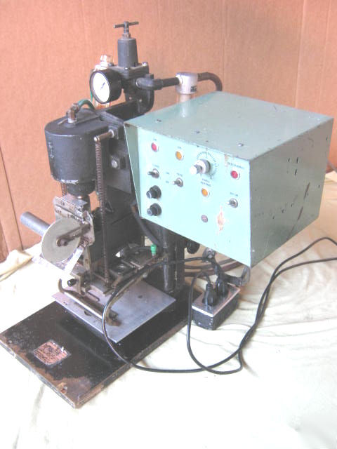 Franklin imprinter air hot stamp foil printer
