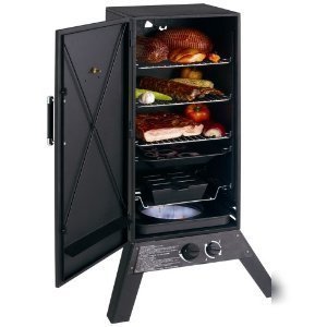 Grillpro 31845 heavy-duty vertical propane smoker grill