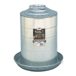 Little giant metal 5 gal. poultry/chicken waterer 9835
