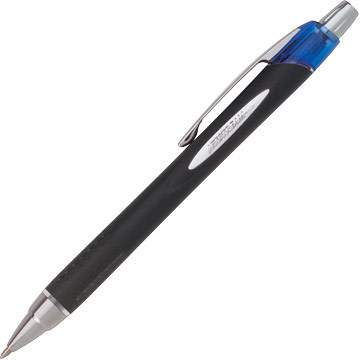 New 12 uni ball jetstream rt rollerball pens blue 