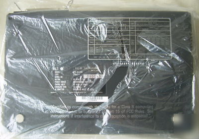 New ttc dynatech pr-40A thermal printer w/ case & xtras
