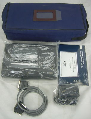 New ttc dynatech pr-40A thermal printer w/ case & xtras