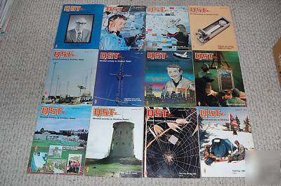 Qst amateur radio magazines all 12 issues from 1984