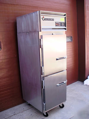 Victory 2 half door cooler refrigerator stainless 2004 