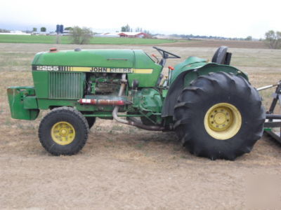 John deere 2255 low-profile orchard tractor