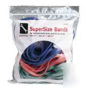 Alliance rubber supersize bands red/gree/blue |1 pack|