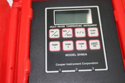 Cooper atkins SH66A e 3-zone temperature tester