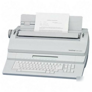 Brother electronic type writer EM630