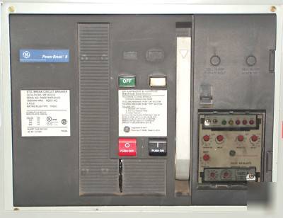 Ge spectra series switch board 1600 amp main breaker