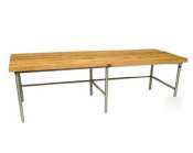 Baker's table frame fits 30INW x 84INL top