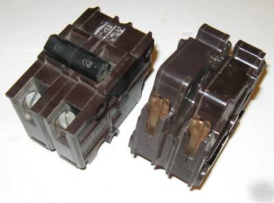 Federal pacific fpe 20A 20 amp 2 polebreaker NA220 br