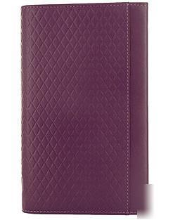 Filofax adelphi slimline organiser damson purple 2010