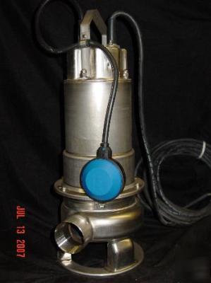 Ingersoll dresser submersible pump w/ float switch