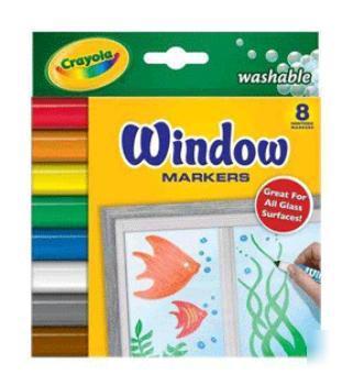 Markers washable window crayola,size: 8