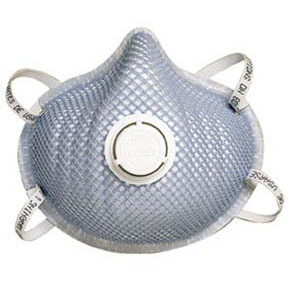 Moldex #2300 N95 dust mist respirator with valve 10/box
