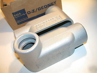 New box of 2 o-z gedney conduit 1 1/2