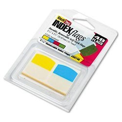 New self-stick removable index tabs, write-on, 1-1/1...