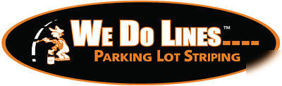 Parking lot striping franchise- we do lines....