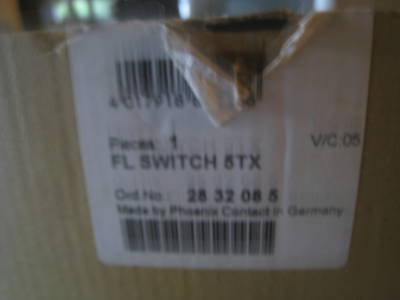 Phoenix contact ethernet switch fl 5TX 