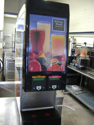 Refrigerated juice machine 2 head perfect minutemaid