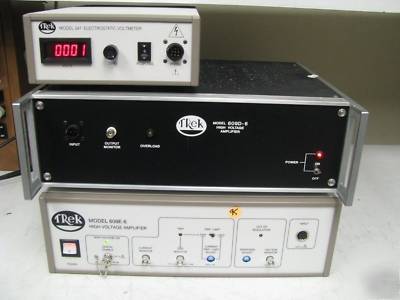Trek mdl 347 609D-6 609E-6 electrostatic voltmeter