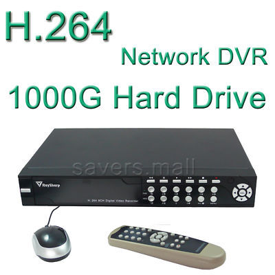 8CH cctv 200FPS 1TB hdd security dvr w/ internet access