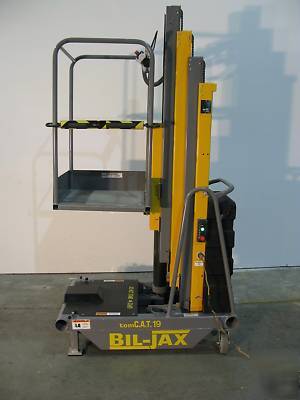 Biljax - man lift - tomcat 19 electric lift 