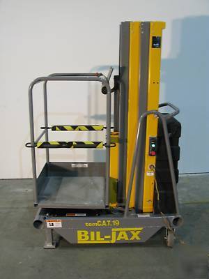 Biljax - man lift - tomcat 19 electric lift 