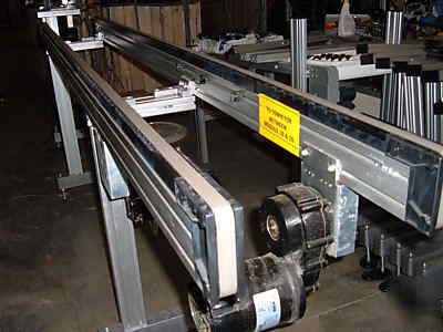 (1) complete lanco transfer conveyor 8 ft long x 12