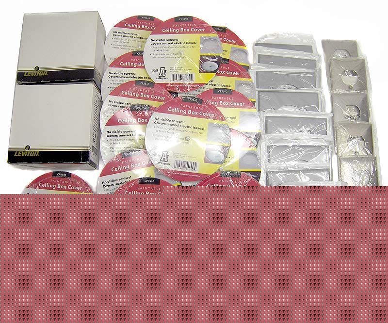 Lot 40 leviton S701 arlington CP3540 wall ceiling cover