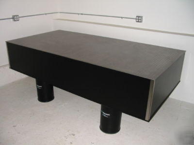 New 4' x 8' port optical table w/ rl-2000 leg, nrc