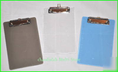 New 6X transparent colorful clipboard A5 size 6