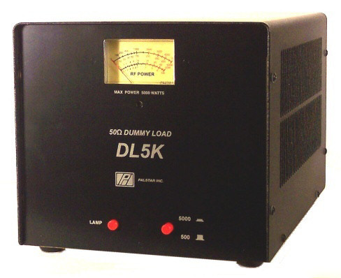 Palstar DL5K 5000 watt dummy load - real power handling
